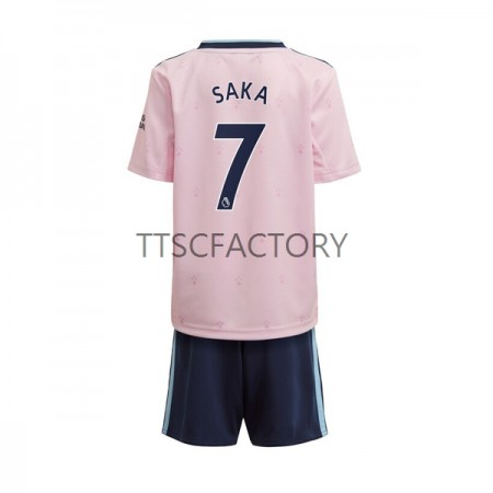 Fußballtrikots Arsenal Saka 7 Kinder 2022-2023 Kurzarm 3rd trikot kaufen
